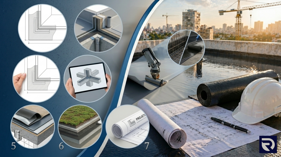 Conceitos nos projetos de Impermeabilização