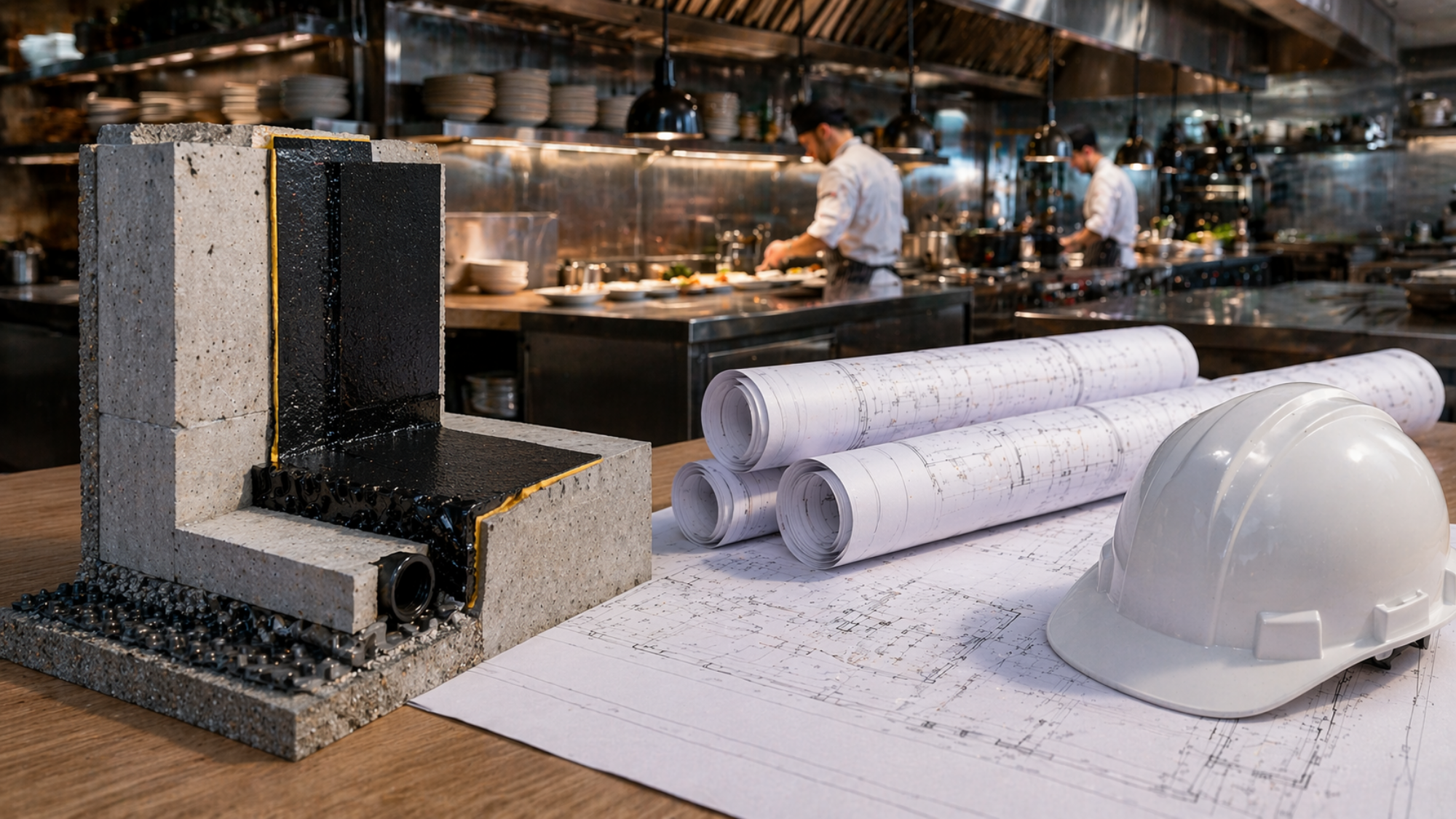 Consultoria Impermeabilização para Restaurantes