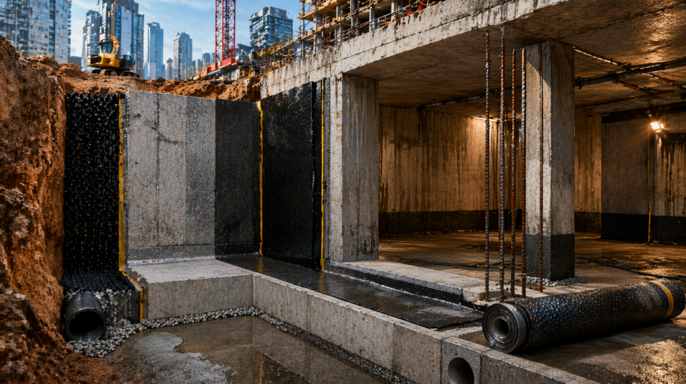 Desafios e Soluções na Impermeabilização de Áreas Subterrâneas