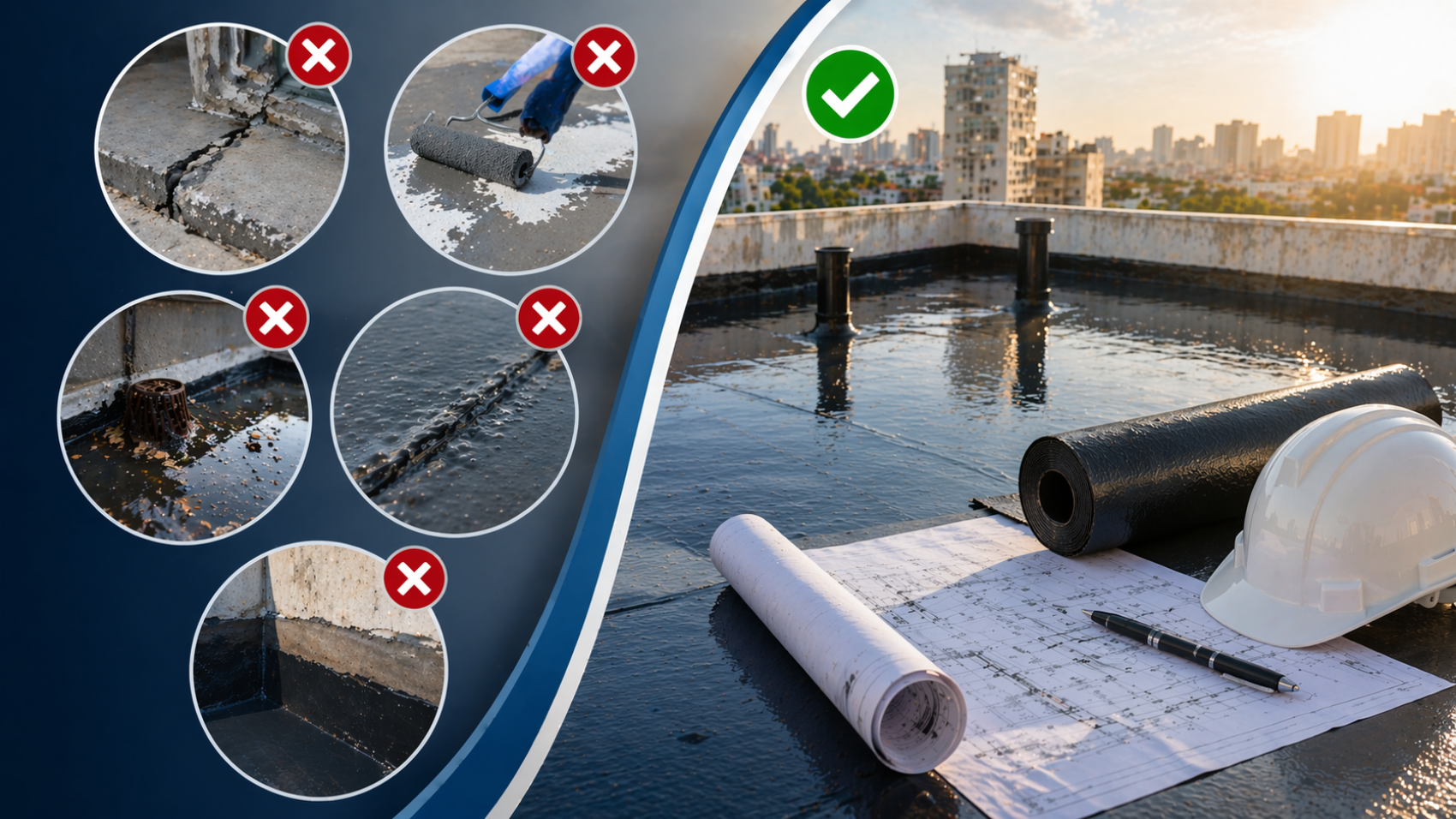 5 Erros Comuns em Projetos de Impermeabilização e Como Evitá-los