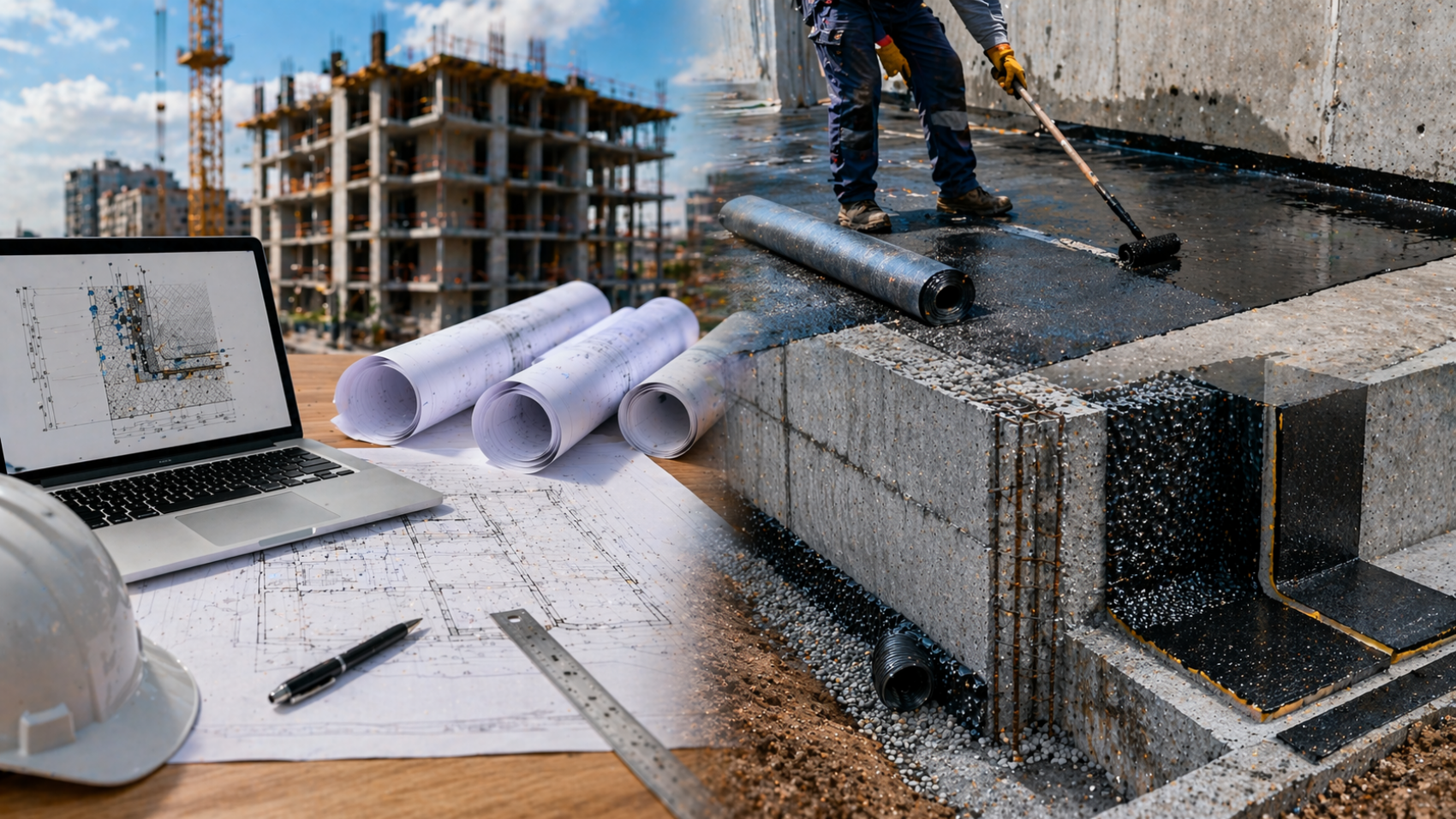 Etapas do Projeto de Impermeabilização