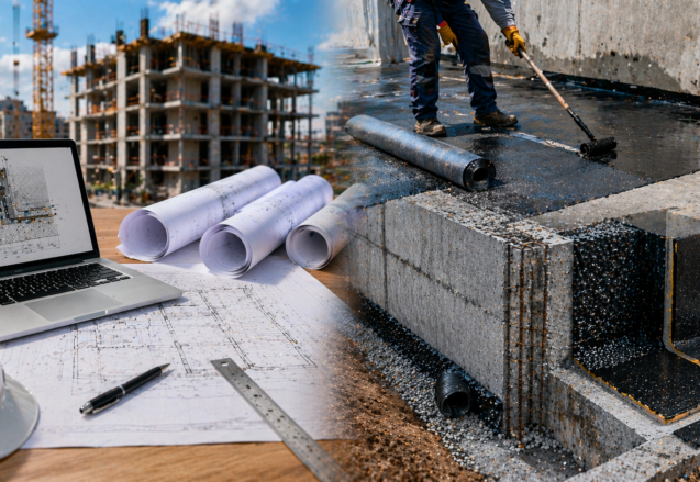 Etapas do Projeto de Impermeabilização