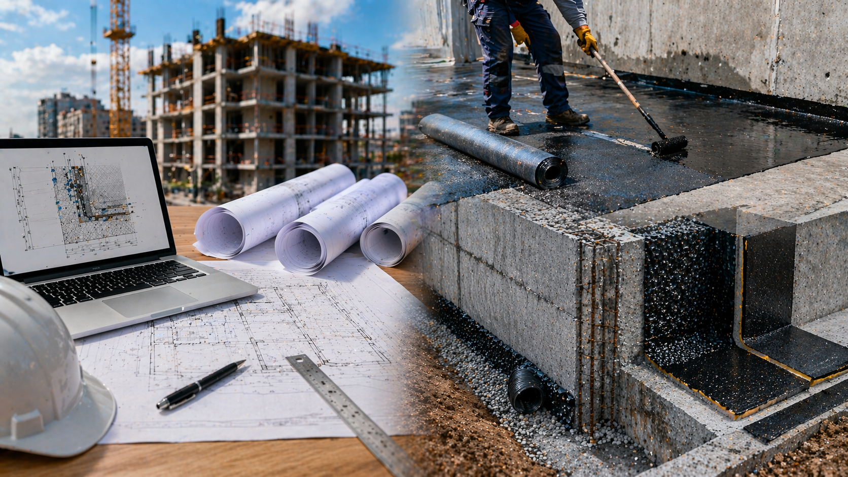 Etapas do Projeto de Impermeabilização