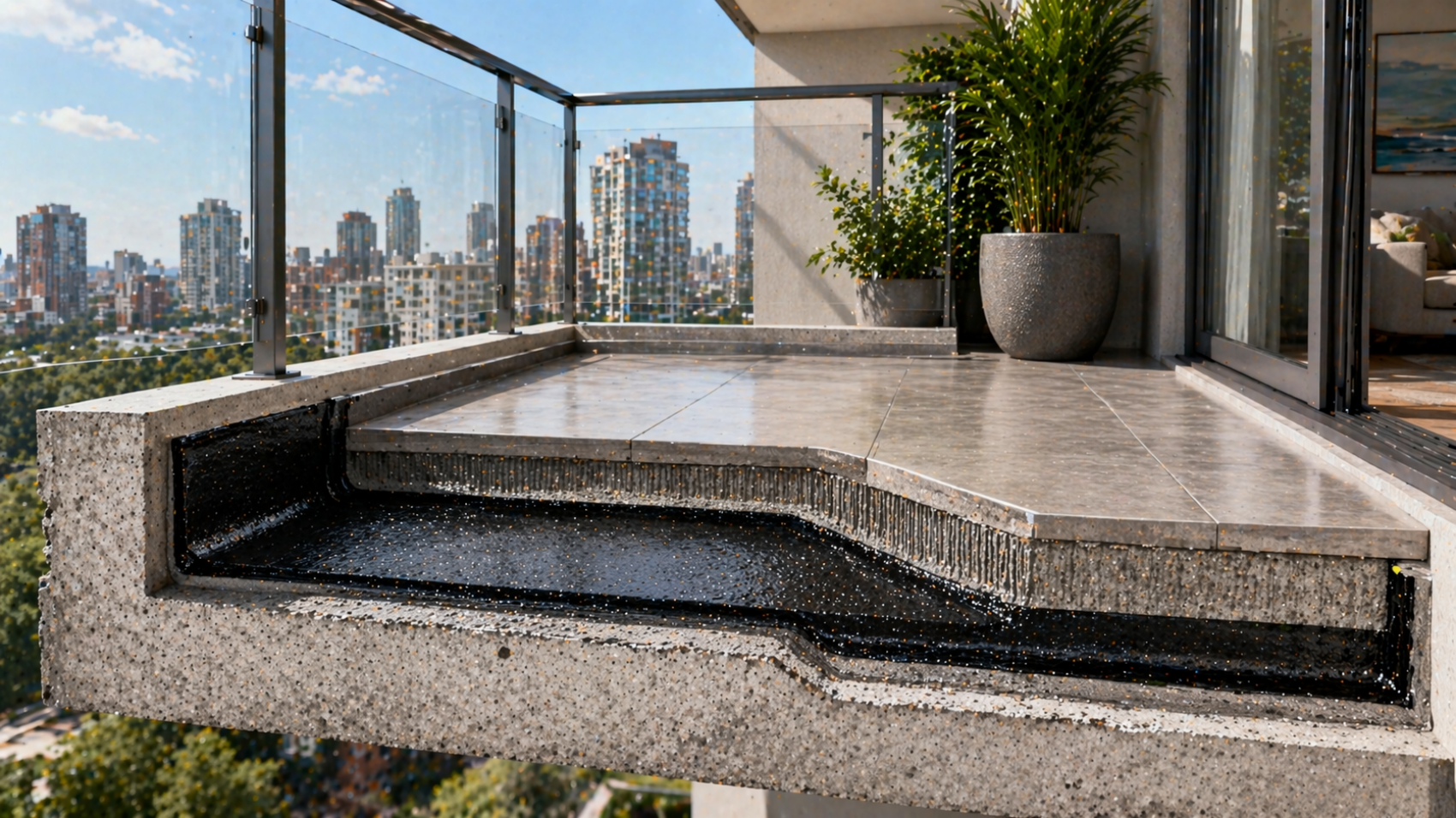 Impermeabilização de Varandas e Sacadas