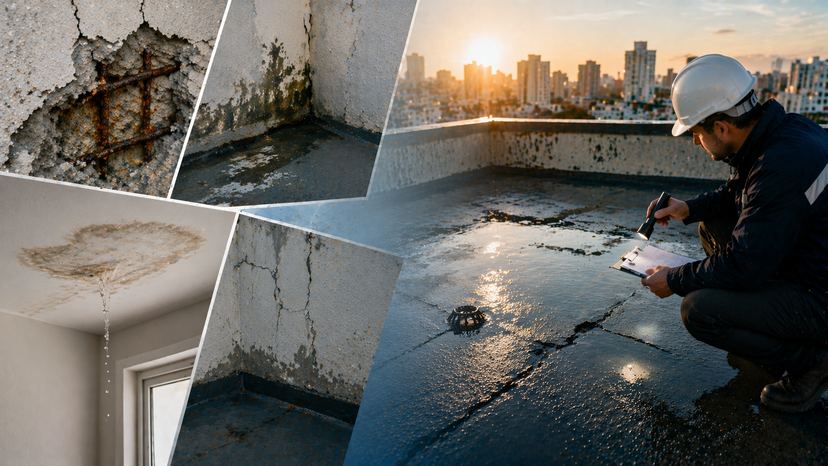 Visão Geral dos Problemas Comuns Causados pela Falta de Impermeabilização Adequada